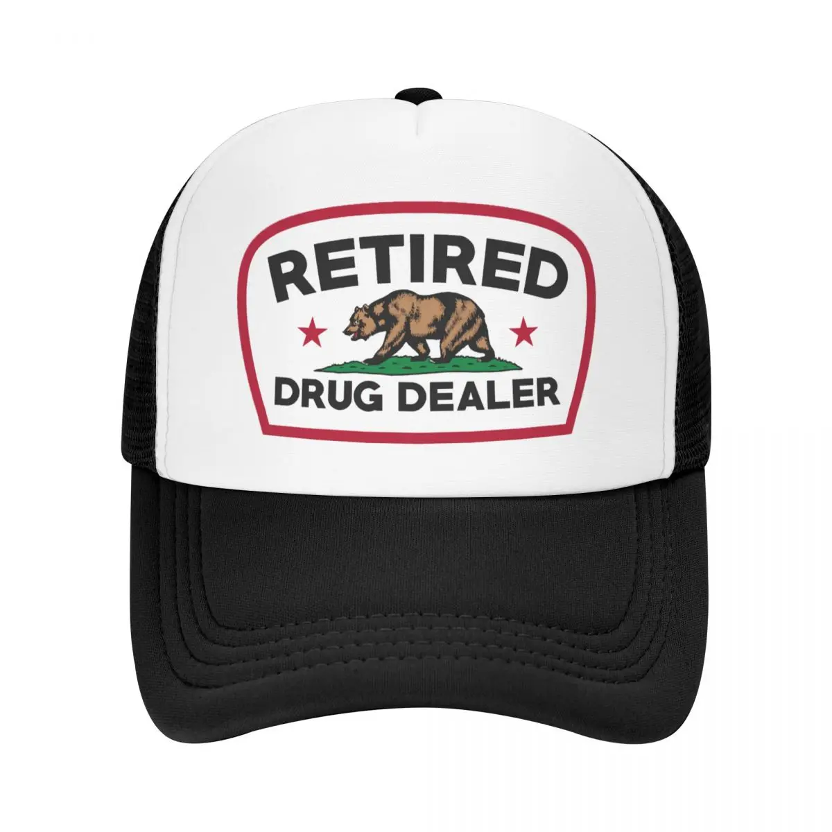 Retired Drug Dealer Baseball Cap Sun Protection Women Men's Adjustable Funny California Trucker Hat Summer Snapback Caps