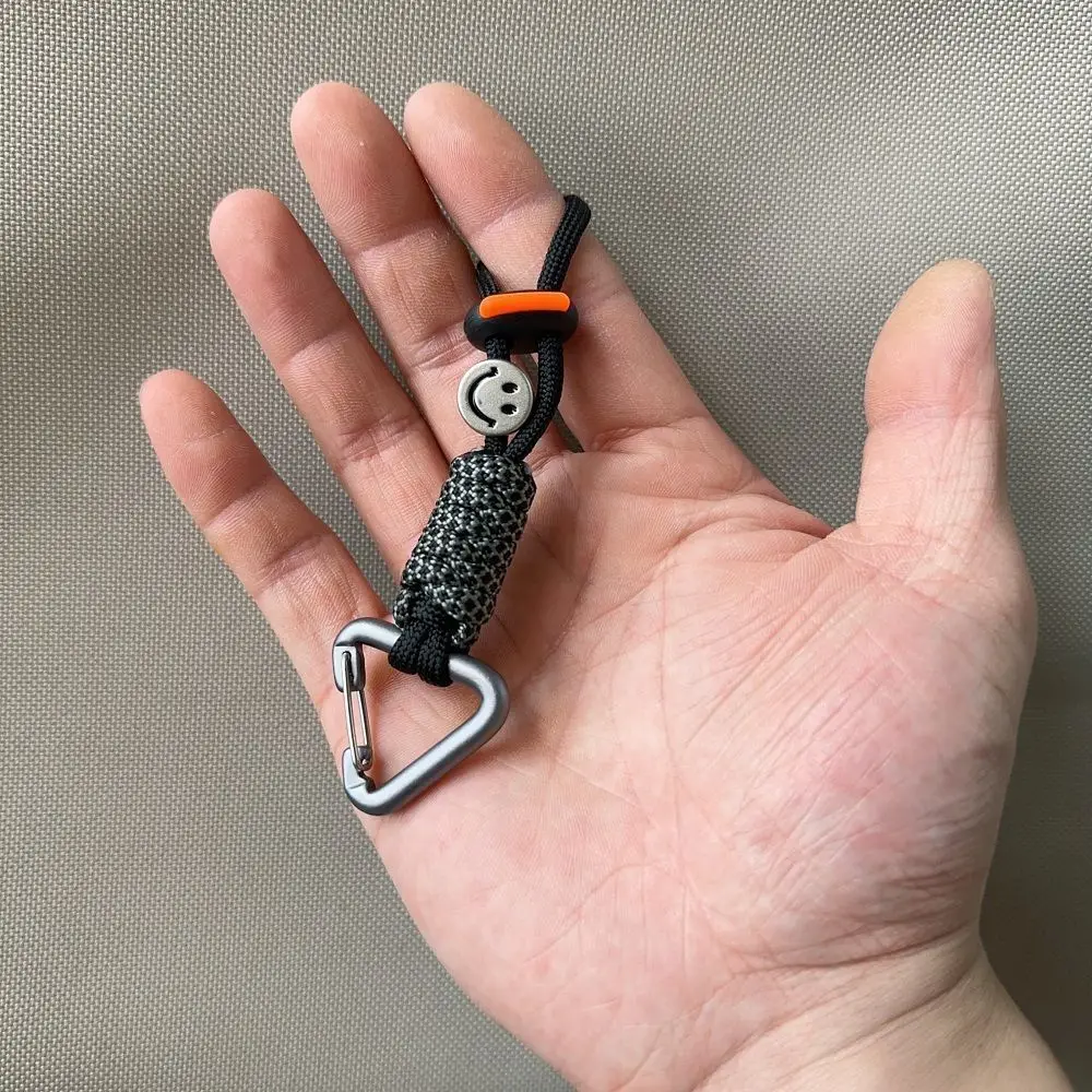 Dopamin-Stil Handy-Lanyard mit Anti-Verlust-Haken aus Aluminiumlegierung, tragbarer Autoschlüsselanhänger, niedliche Anhänger-Dekoration – Detail 6