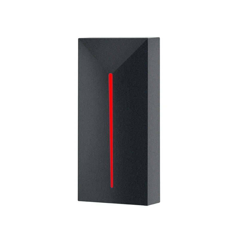 Access Control Card Reader Small Wiegand Card Reader IP68 Waterproof Long Range RFID Card Reader, 13.56Mhz IC/MF Easy To Use