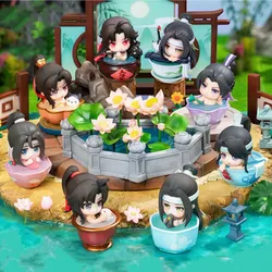 Anime Modaozushi Figure Toys Patriarch Of Magic Dao Summer Song Q Version Pvc Model Decoration Wei Wuxian Lan Wangjji Kids Gifts