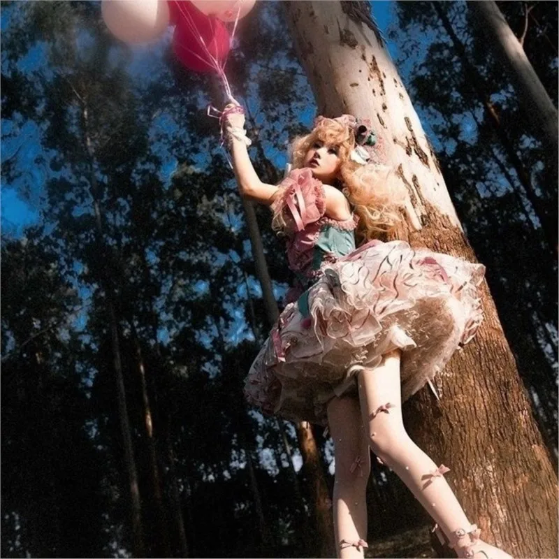 Cute Lolita Style Short Dress Women's Summer