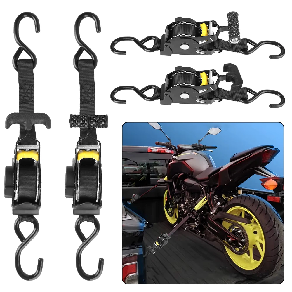 Retractable Belts For Motorcycles Ratchet Strap Auto Straps For Cargo Tape Ratchet Tensioner Belt For Car For Load Luggage Strap