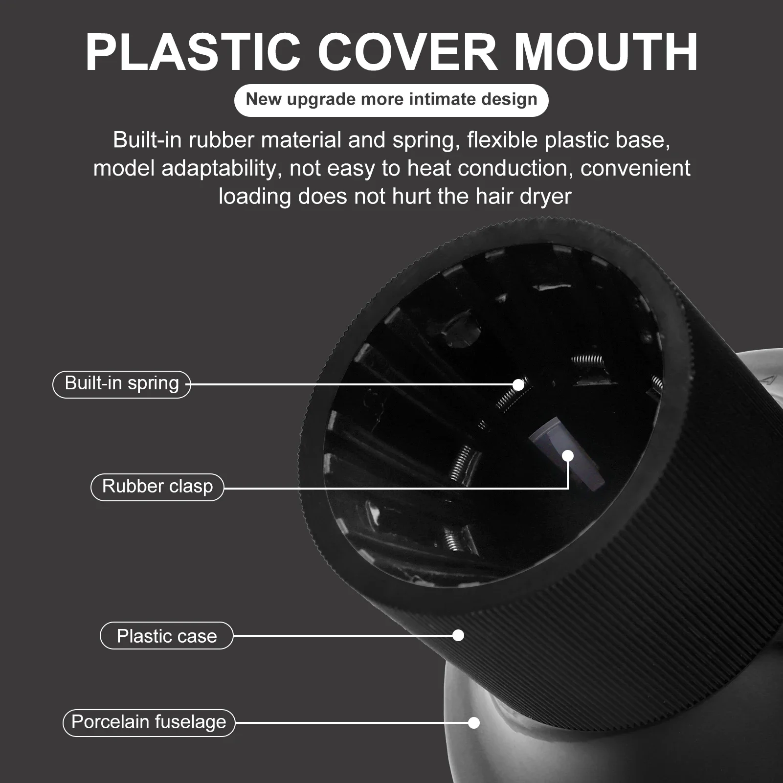 صالون عالمي مجفف الشعر الناشر لتجعيد الشعر مقاومة للحرارة الشعر صالون الحلاقة المنزل تجفيف منفاخ اكسسوارات تصفيف الشعر