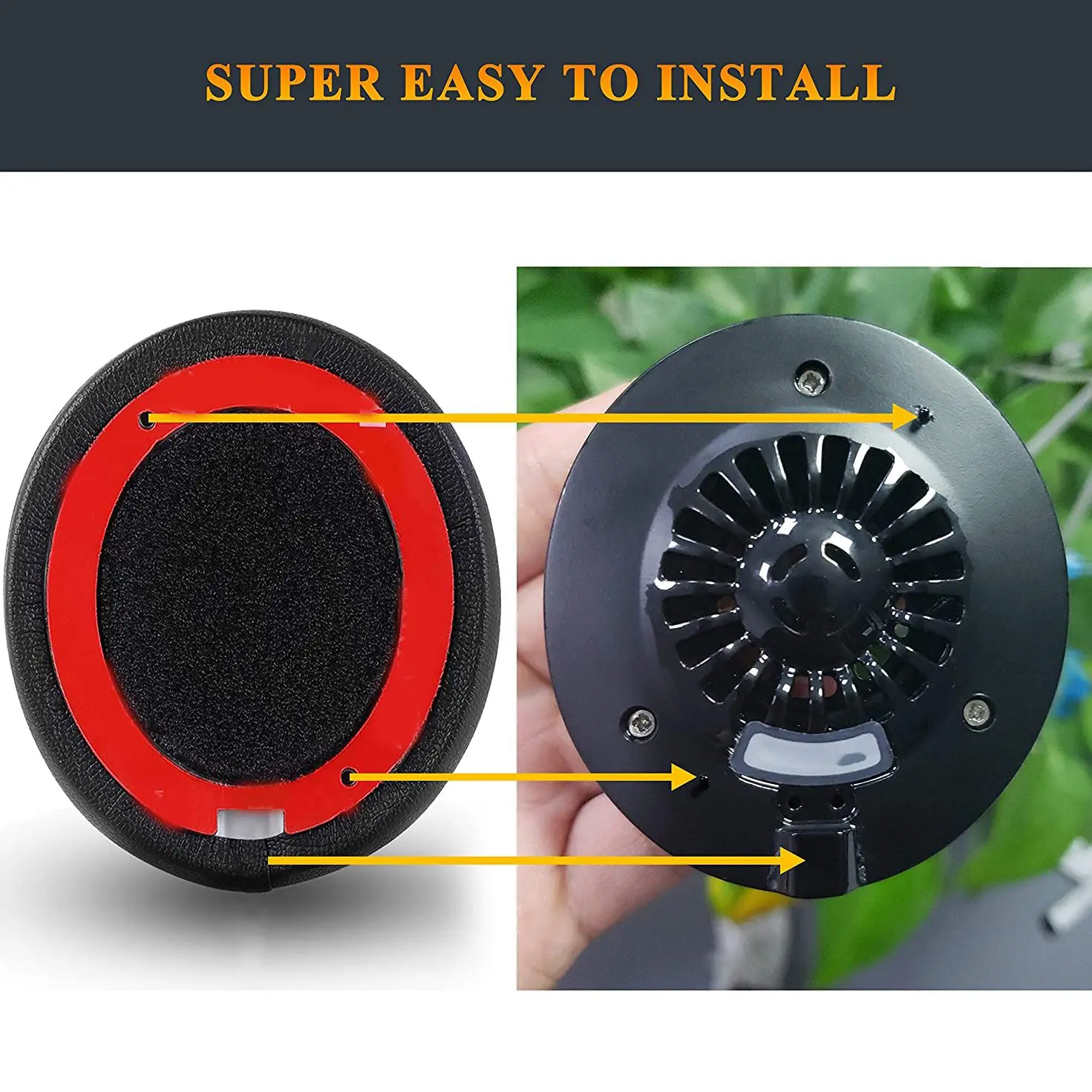 رغوة الأذن وسادة غطاء الوسادة ل يدق سولو ، سماعات ، 2 قطع ، 2.0 ، 3.0