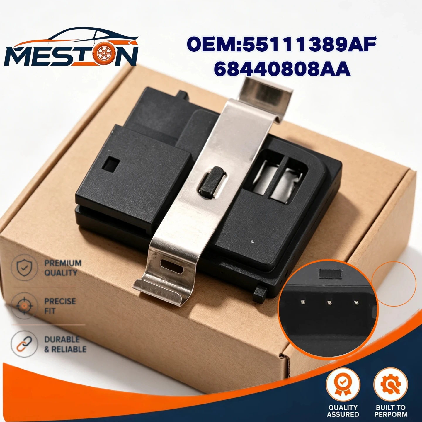 OEM 55111389AF 68440808AA Humidity Sensor For Chrysler 300 Dodge Challenger Ram 1500 Jeep Grand Cherokee Compass