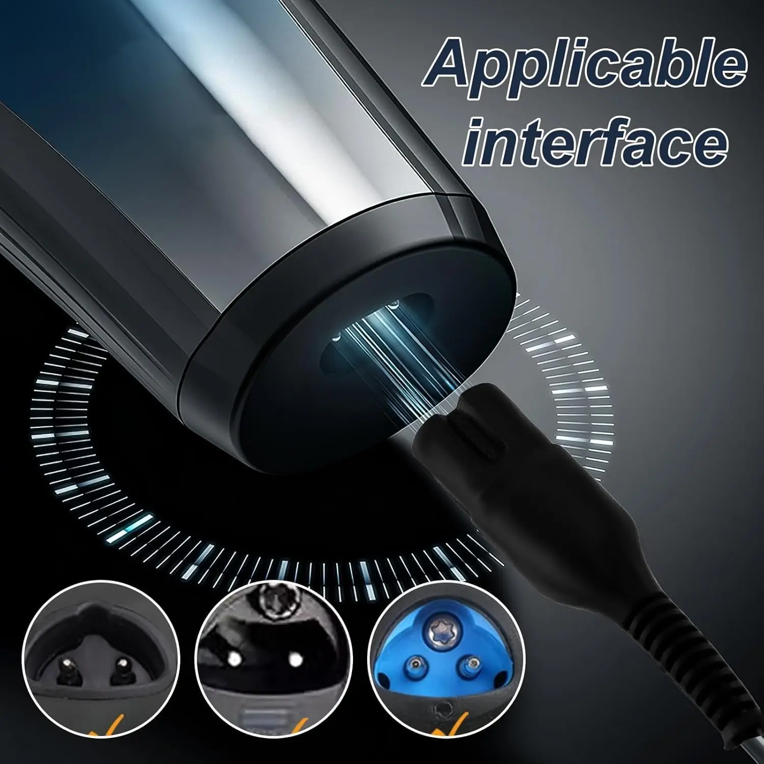 LISI 12 فولت ماكينة حلاقة شاحن لسلسلة براون 3 5 7 9 1 ماكينة حلاقة كهربائية 3040s 310s 340S 5018s 5190cc 5040s 740S 7865 9290cc 9095cc