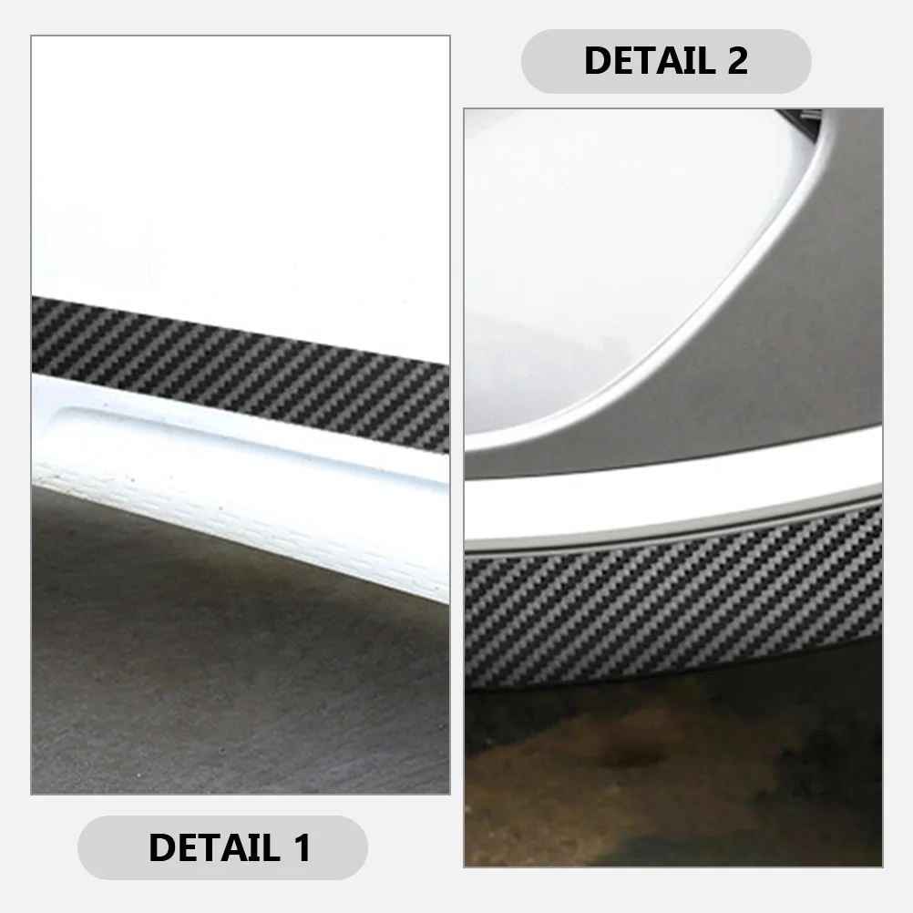 

Car Door Edge Protectors Black PVC Sill Guards Scratch Impact Resistant Automotive Bumper Protector for Vehicle Door