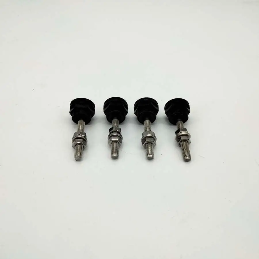 

4 шт., 22 мм, комплект зажимов для замка капота автомобиля, кнопка, быстроразъемная защелка бампера, алюминиевый сплав + винт из нержавеющей стали