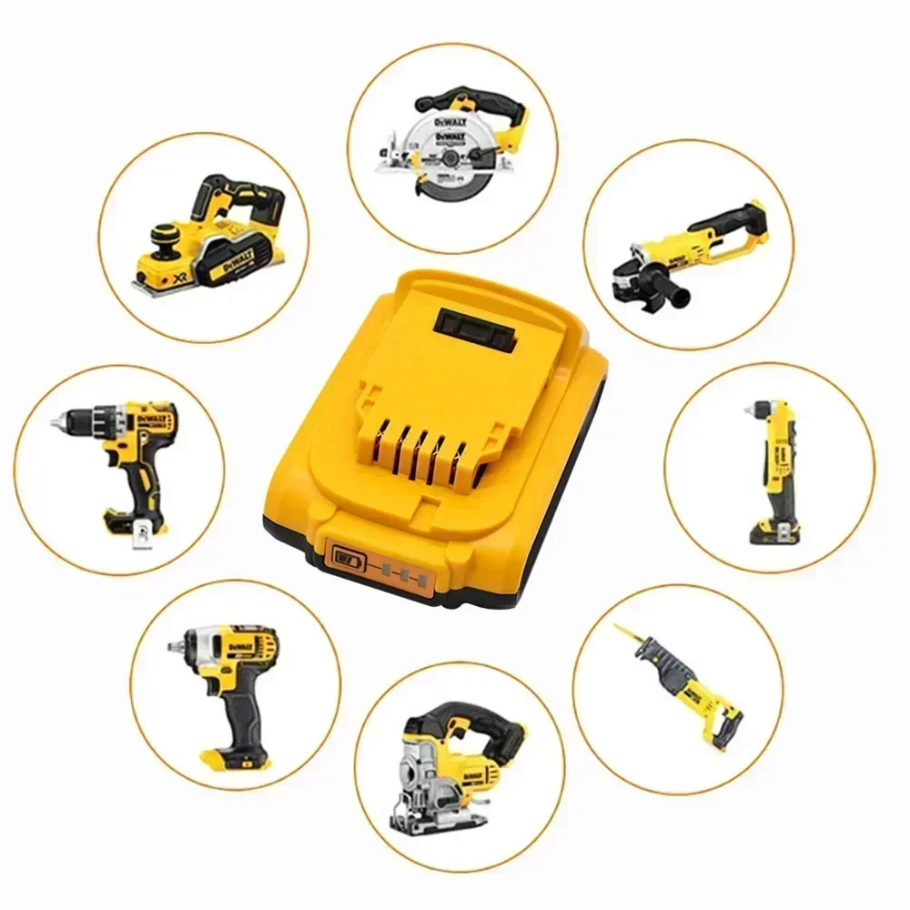 Voor DeWalt 18v 20Volt Max Lithium Ion Batterijen 20V 3Ah DCB203 Li ion Batterij VervangingDCB206 DCB205 DCB204 DCB200Power Tools