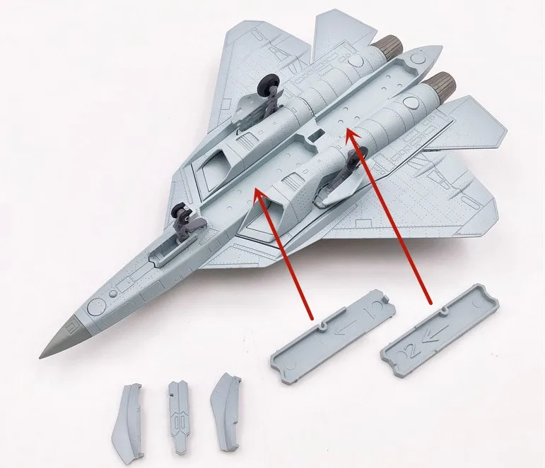 Wltk Russia Sukhoi Su-57 Felon Stealth Multirole Fighter 1/100 Diecast Airplane Aircraft Jet Model