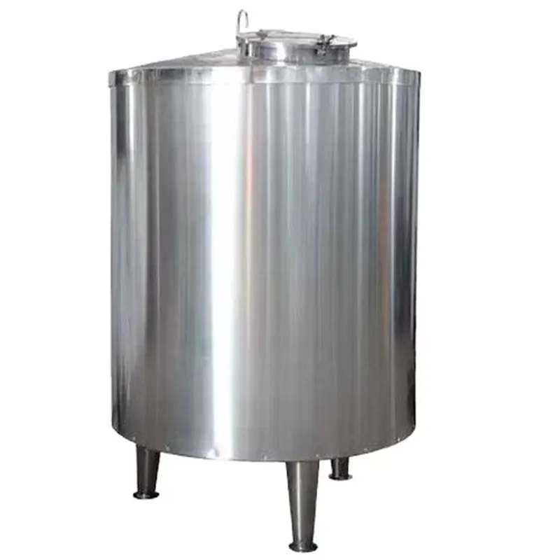 Stainless Steel Mixing Tank Mixer for Milk Processing Pressure Vessels 1000-16000L Capacity Industrial Grade