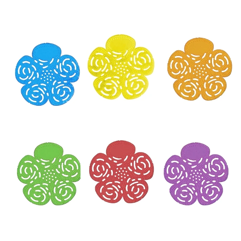 

6Pcs Urinal Deodorizer Pad With Fragrances And Anti Splash Design For Home C7AC