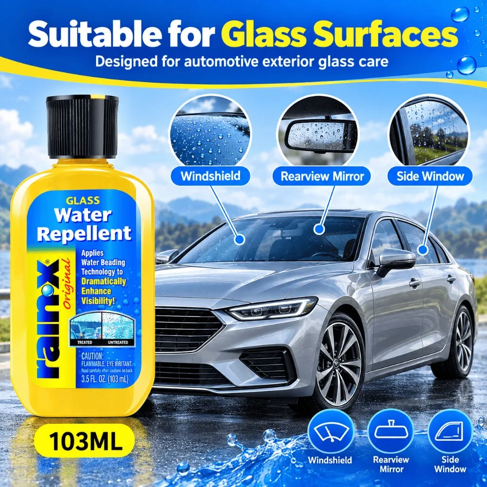 Auto Rain Repellent Spray For Universal Vehicles Windshield Mirror Water Repellent Glass Coating Anti Rain Auto Care Accessories