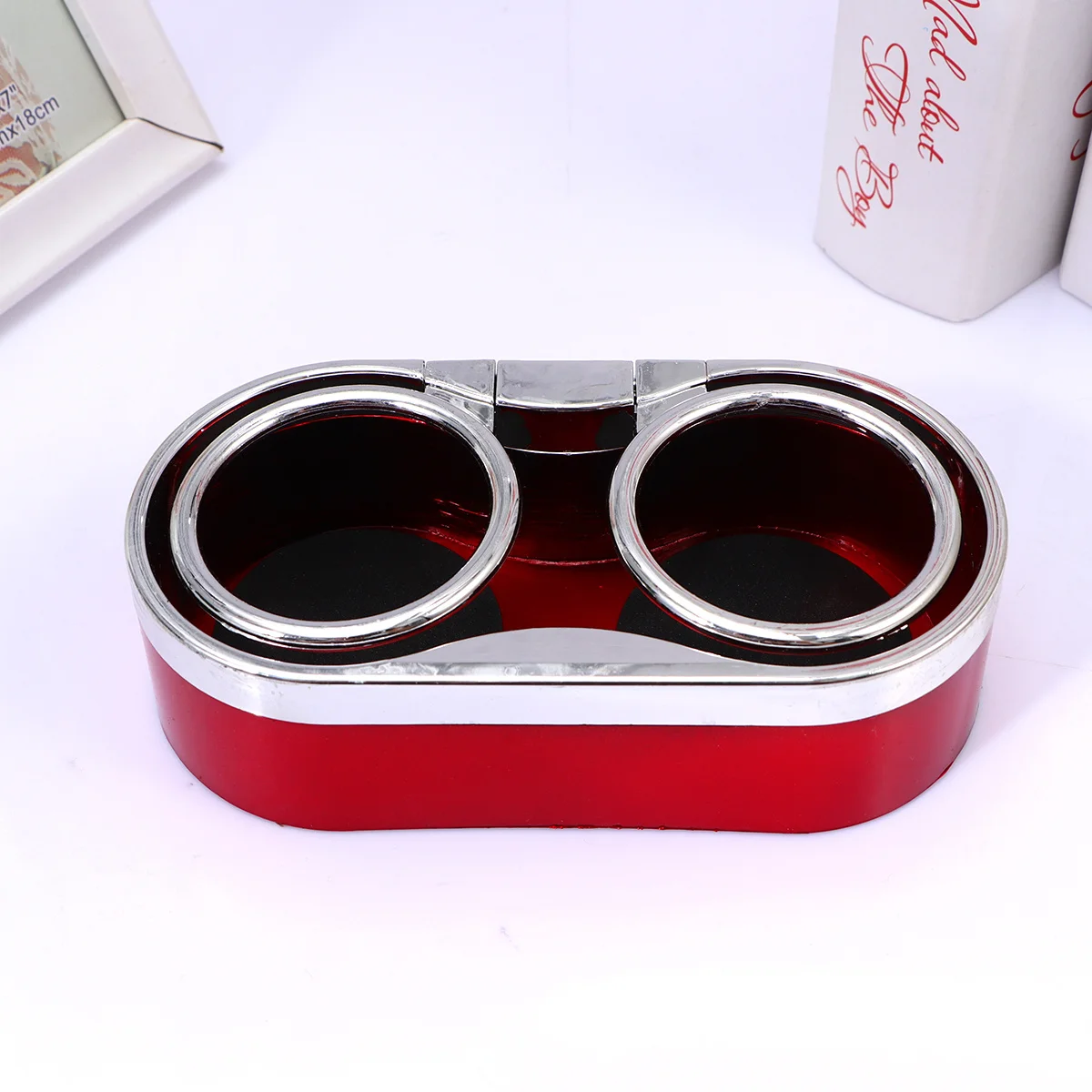 

Alipis 1Pc Car Cup Holder Multi Function Beverage Rack for Canned Drinks Skid Resistant All Vehicle Air Outlets Compatible