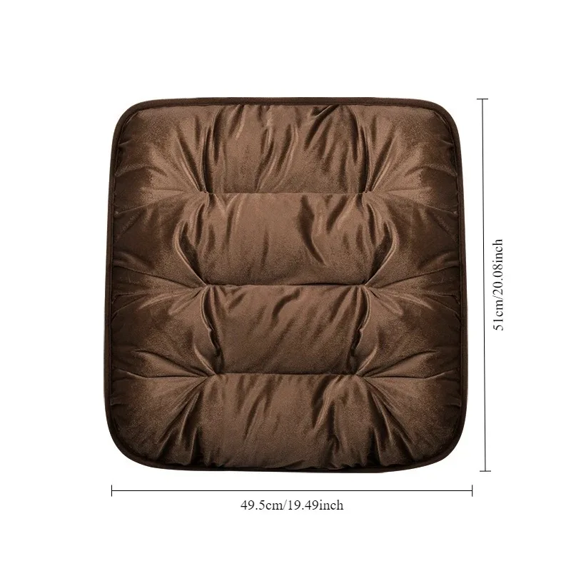 Car Seat Cover,Warm Short Plush Seat Cushion Pad,Soft Fuzzy Seat Protector,Auto Interior Accessories for Vehicles,SUV,Truck