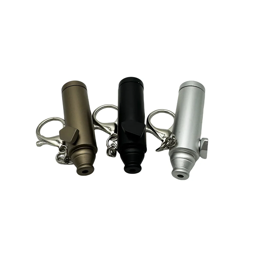 63*17mm Pfefferstreuer Premium Metall SnufBullet Gewürzspender Süßstoff Tragbare Reiseaufbewahrung – Detail 2