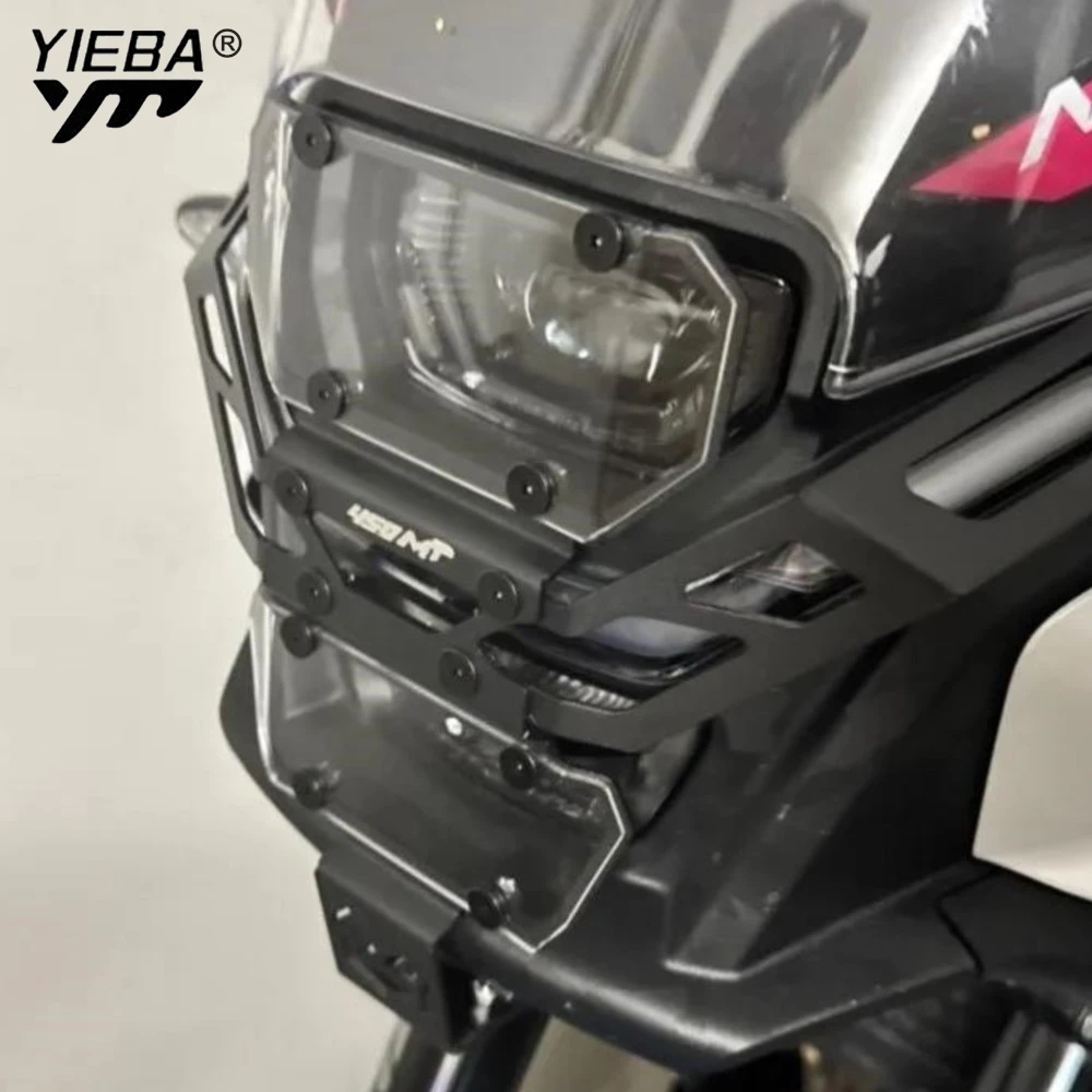 

450MT Transparent Headlamp Light Protection Cover For CFMOTO CF MOTO 450 MT 2024 2025 2026 Headlight Grille Guard Protector