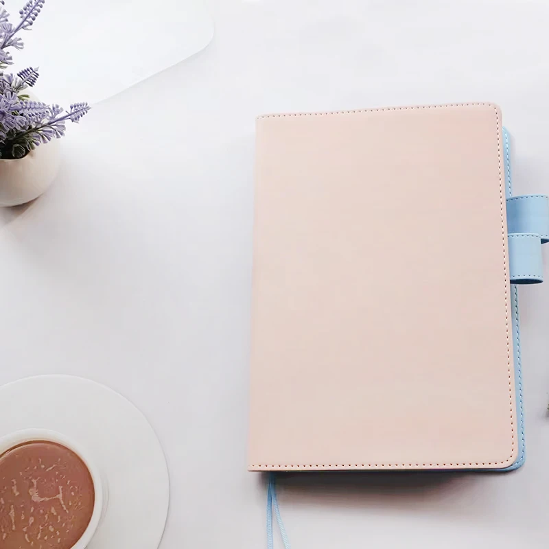 Fromthenon capa de couro pu para cadernos a5, folhas soltas, planejador, diário, capa protetora, material de papelaria de escritório