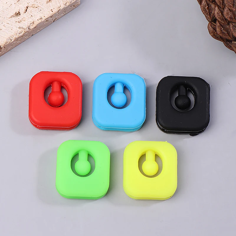 1Pc Square Tennis Vibration Dampeners Silicone Candy Tennis Racquet Shock Absorber Squash Tennis Racquet Vibration Dampeners