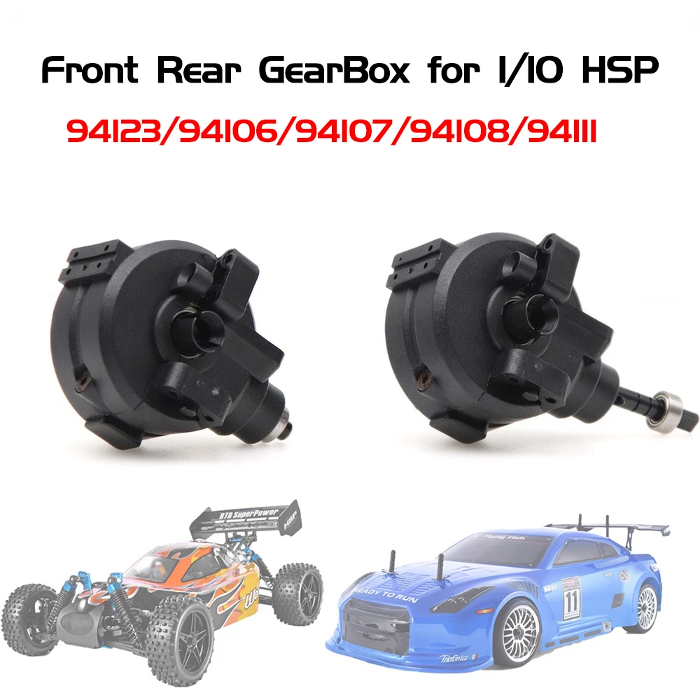 

Front Rear Differential Gearbox Assembly for 1/10 HSP 94123 /94106 /94107 /94170 /94108 /94111 RC Car Replacement Gear Box Parts