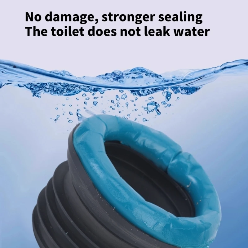  Practical Sturdy Plastic Materials Double Layer Odor Guards Toilet Flange