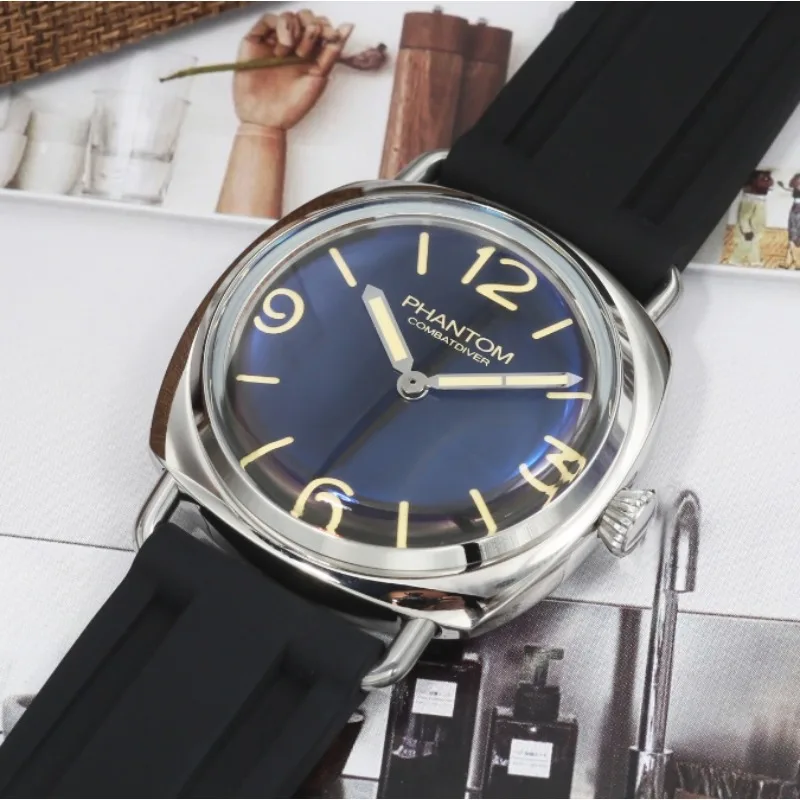 تكريم الساعات العسكرية ل Seiko Vh31 الهاتفي العقيمة سوبر مضيئة 100 متر مقاوم للماء قبة لين خمر ساعات المعصم الكوارتز الرجالية