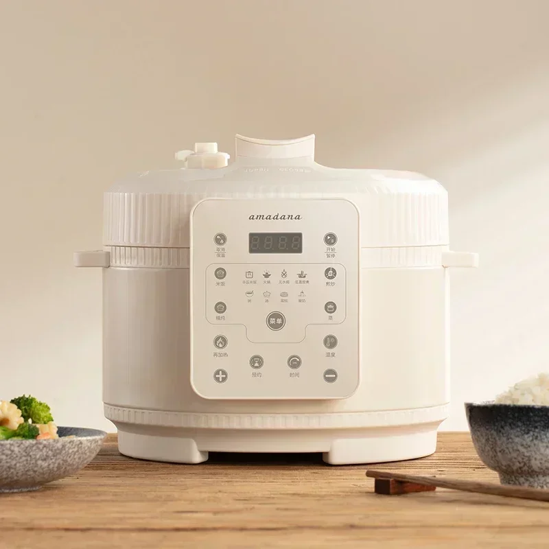 

Amadana Elektrische Snelkookpan Huishoudelijke Automatische Intelligente Kleine Snelkookpan Rijstkoker Rice Cooker 220V