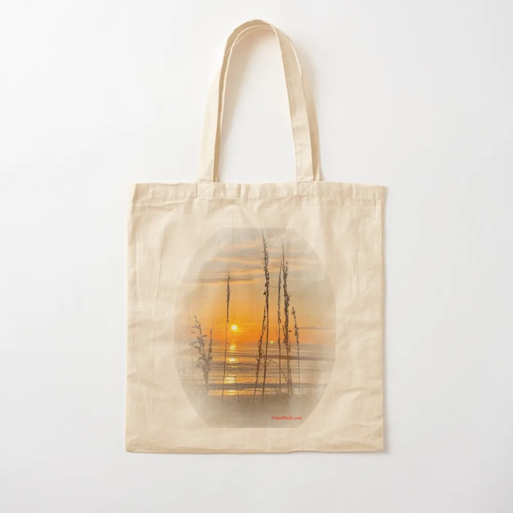Sunrise Over Corolla Beach Tote Bag
