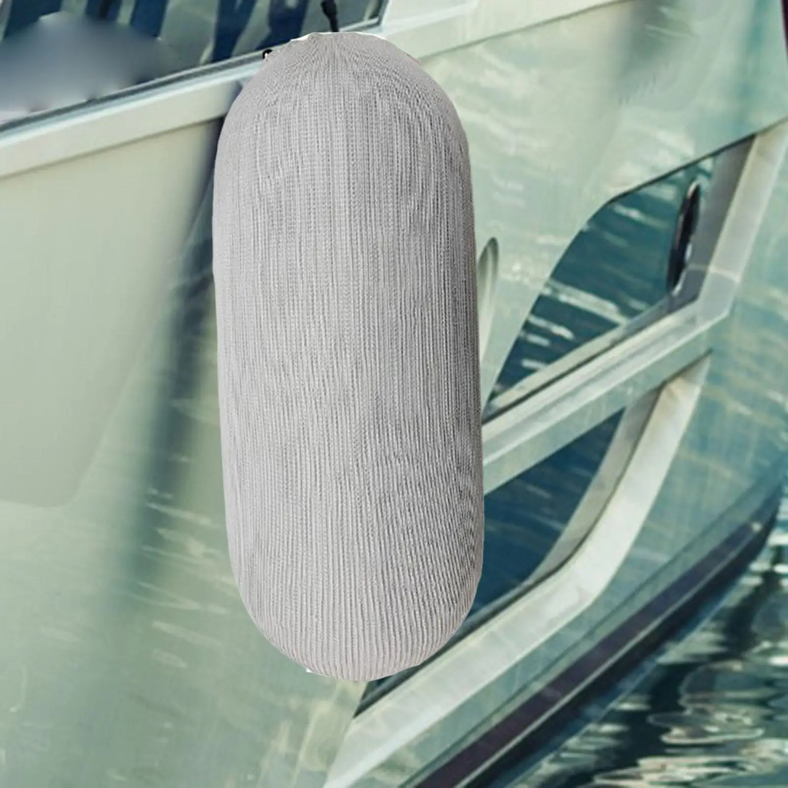 

Boat Fender Cover Equipment Replacement Easy to Use Stretch Protection for Outdoor Yachts Accessories Center Rope Tube Sailing