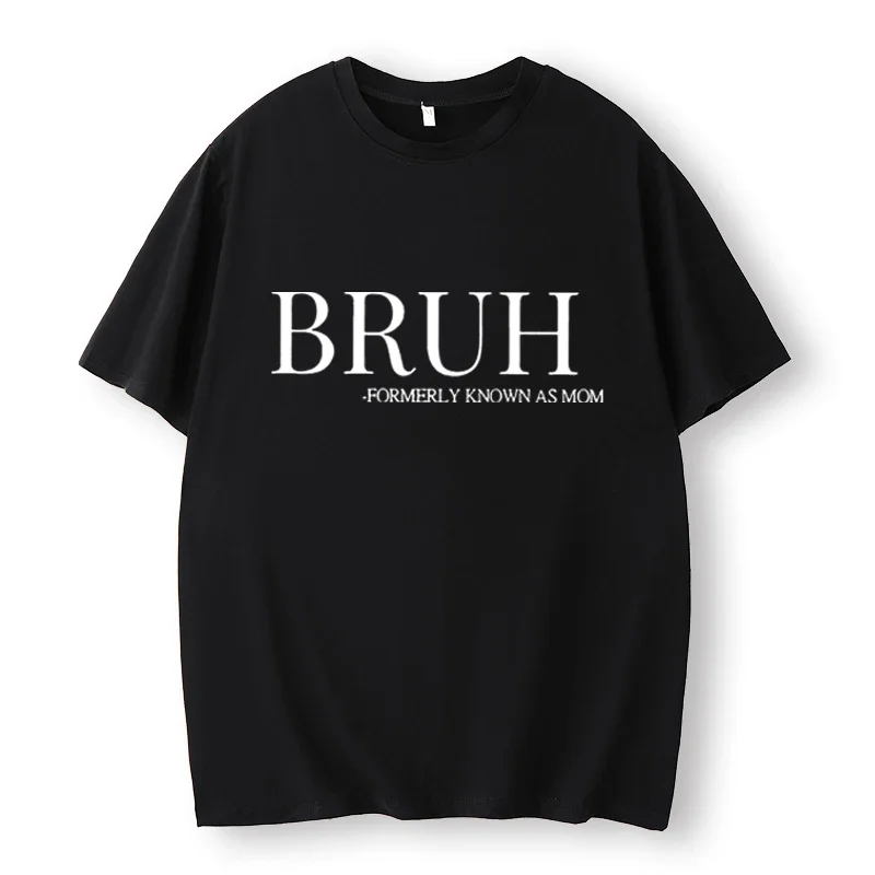 Womens Tank Tops,Mom's Day Fashion,Bruh Formally Known as Mom Shirt,Mommy Bruh Mama Pre-Teen Mom Gift T-Shirt,Hip Hop Streetwear