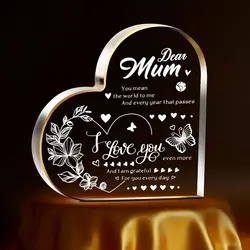 Unique Mum/Mummy Gifts Idea for Mother's Day Present, Personalised Paperweight Plaque Keepsake Present for Mum