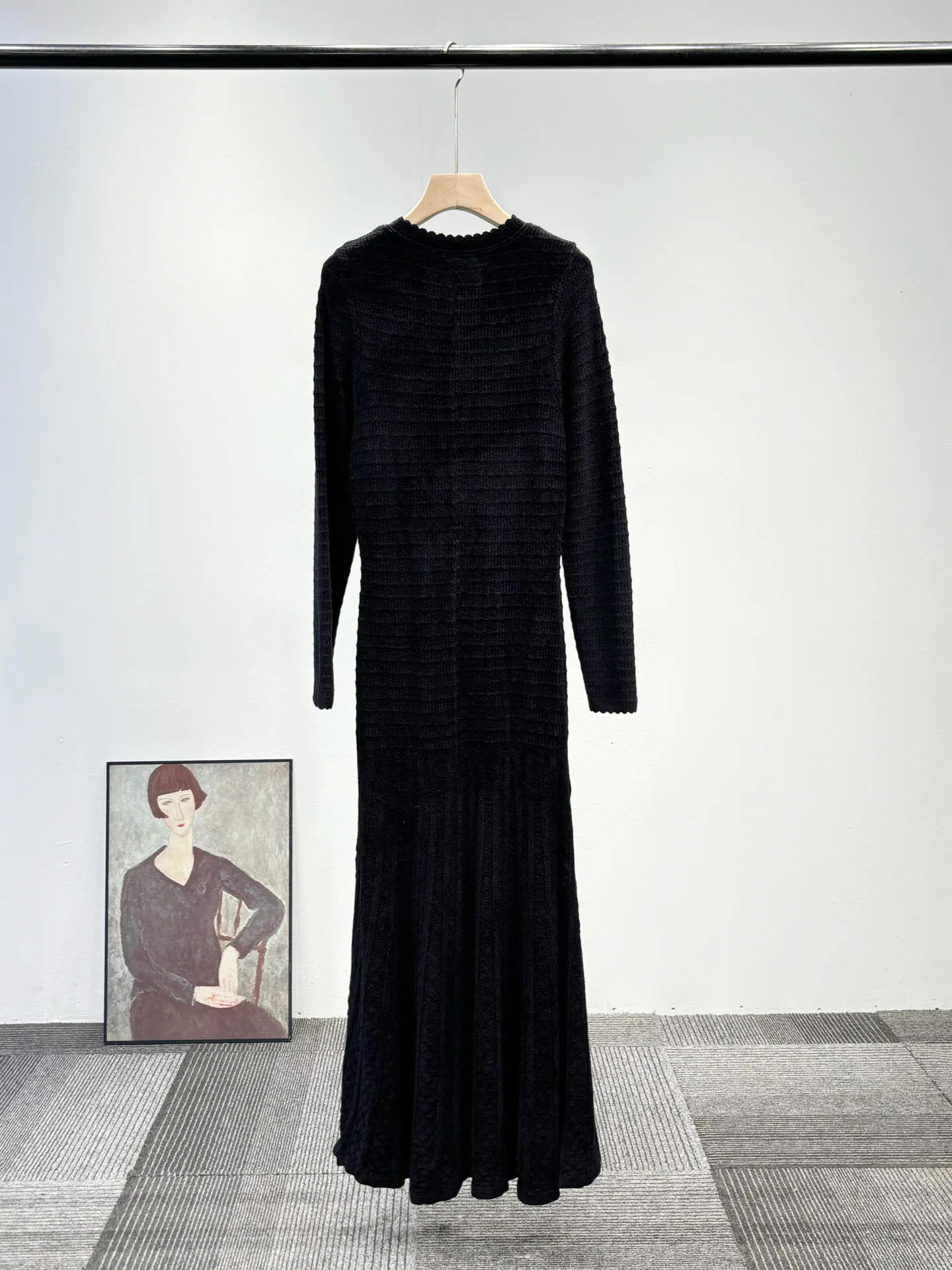 2025 Women Autumn and Winter New Lady Style Knitted Dress