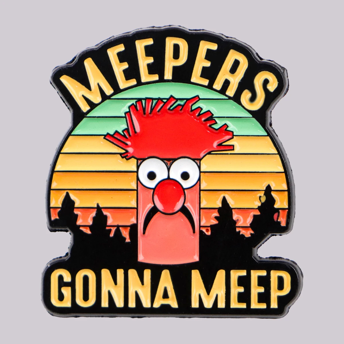 الكرتون تحت عنوان المينا دبوس روح الدعابة بروش الصنوبر التلبيب شارة بدبابيس على ظهره الملابس والاكسسوارات مجوهرات الأزياء أصدقاء الهدايا #1