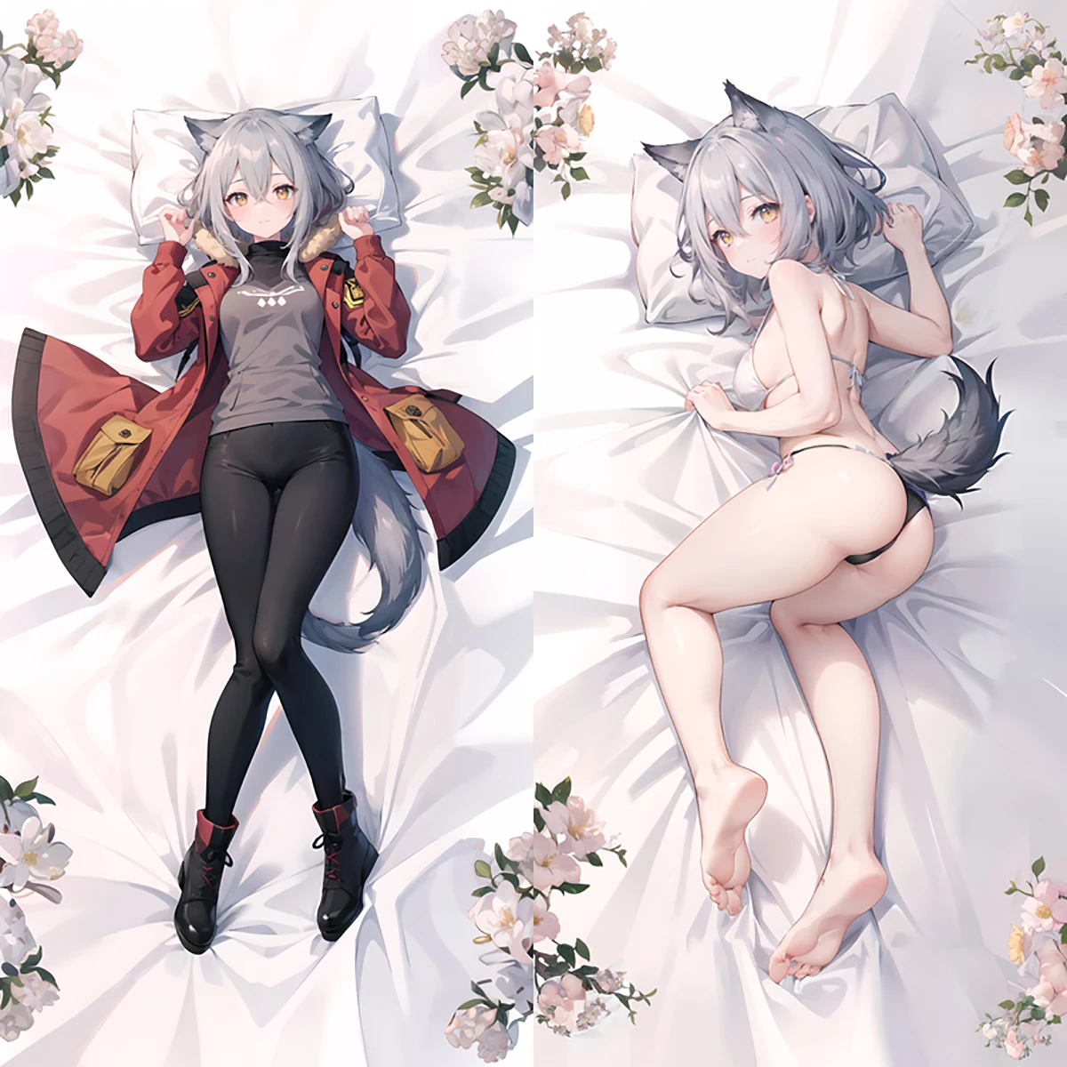 

Sexy Dakimakura Pillowcase Anime Game Arknights ProjeKT Red Otaku Waifu 180cm Life Size Hugging Body Pillow Cover