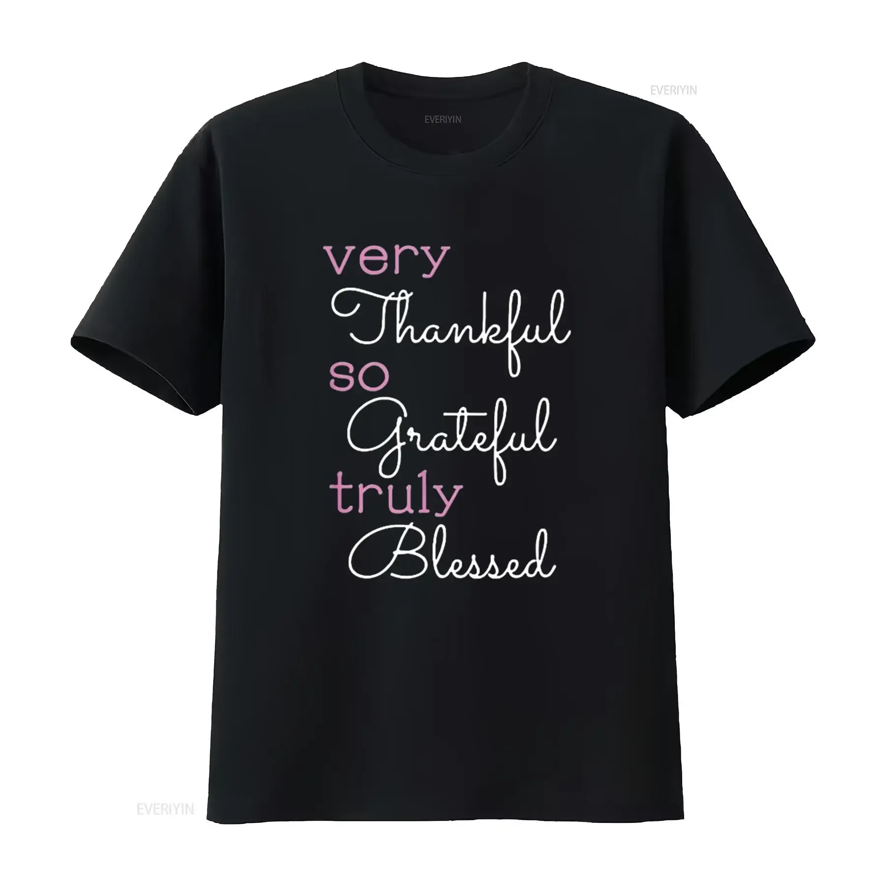 Womens Thankful Grateful Blessed Positivity Motivational Christian T Shirt vintage Washed Casual Stretched Stylish Slightly