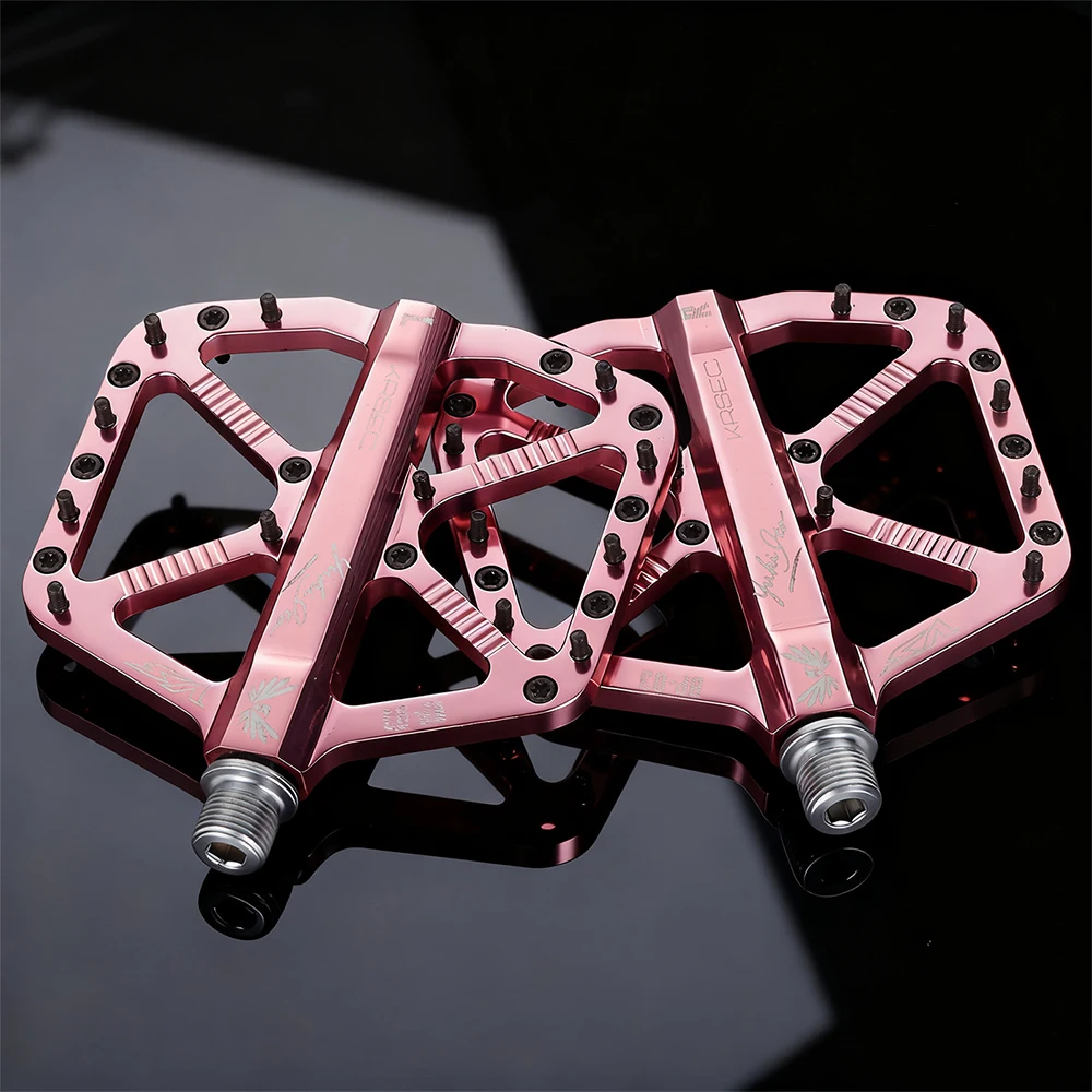 KRSEC CNC 3-Lager Fahrradpedale Ultraleichte BMX MTB Rennradpedale Rutschfeste Aluminiumlegierung Mountainbike-Teile – Detail 10