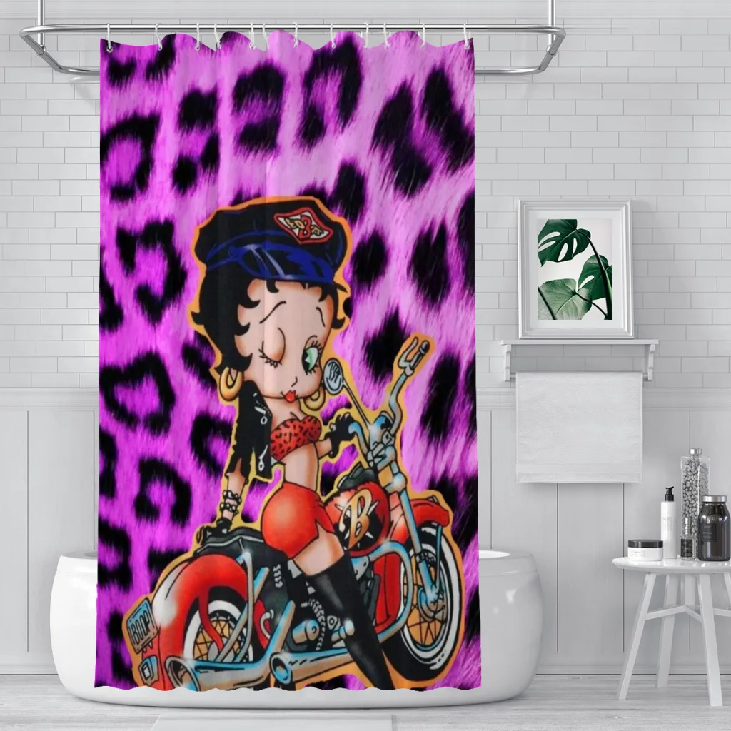 

B-BETTY Shower Curtain Bathroom Decoration Shower Curtain Birthday Gift