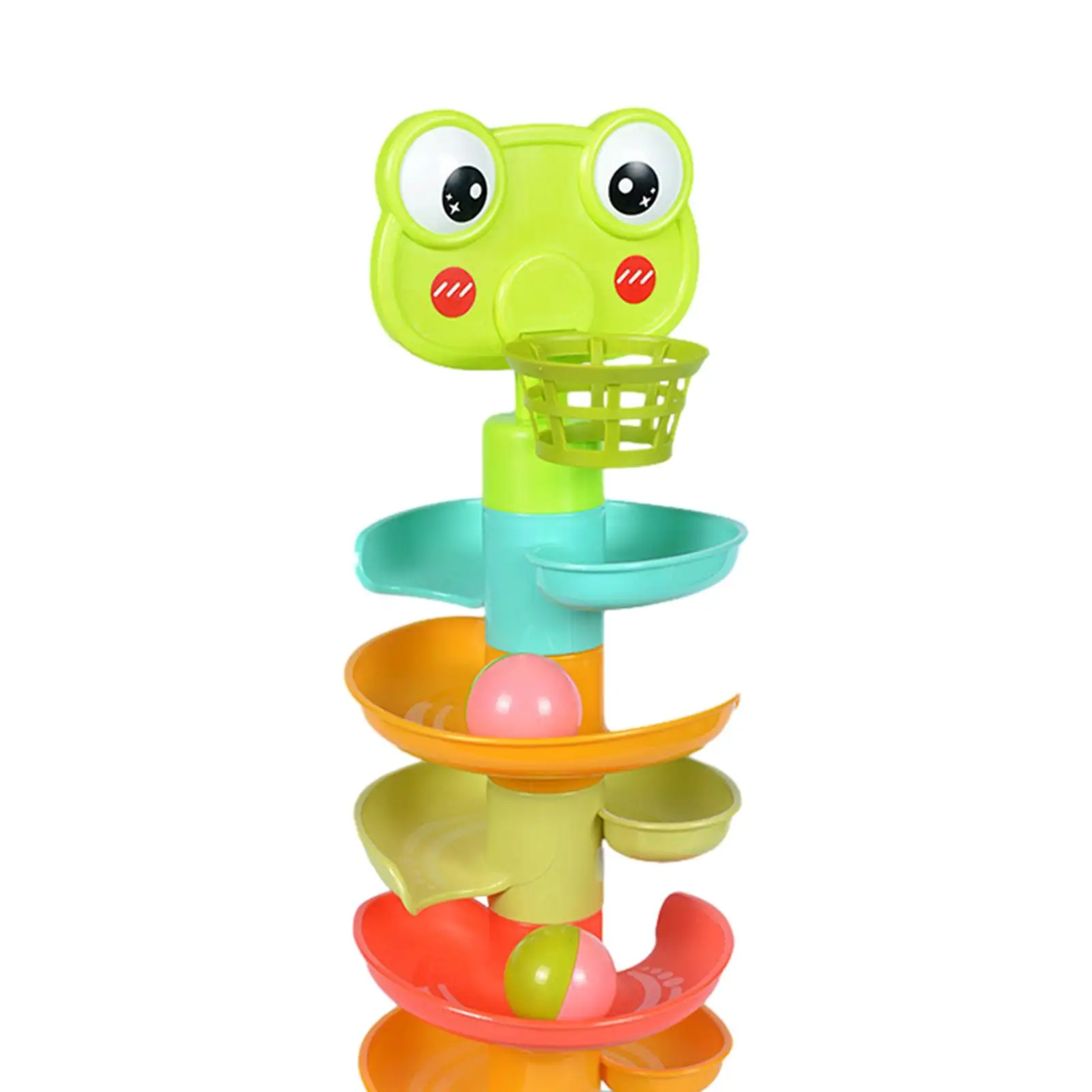 Ball Rolling Track Game Frog Ball Run Ramp for Kids Toys Gifts Preschool