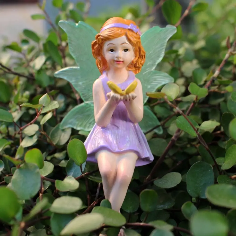 

Luminous Fairy Ground Ornaments Resin Garden Accessories Garden Micro Landscape Decoratio Waterproof Flower Pot Fairy Ornaments