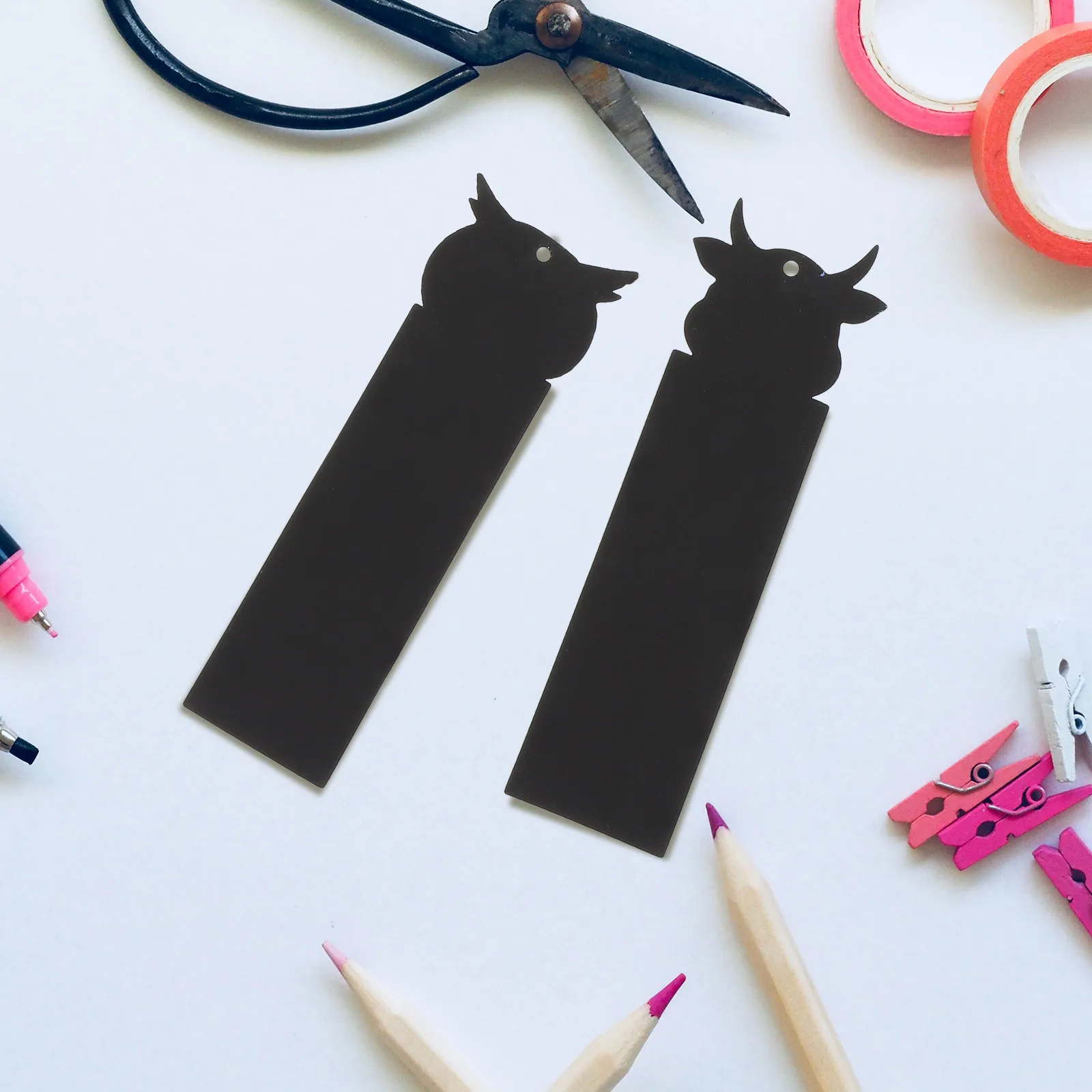 1 مجموعة الأطفال بطاقات الصفر الحيوانات موضوع DIY الإشارات المرجعية الحرفية مجموعة غرامة صنعة متعددة الأغراض قلادة هدية للأطفال التعلم #5