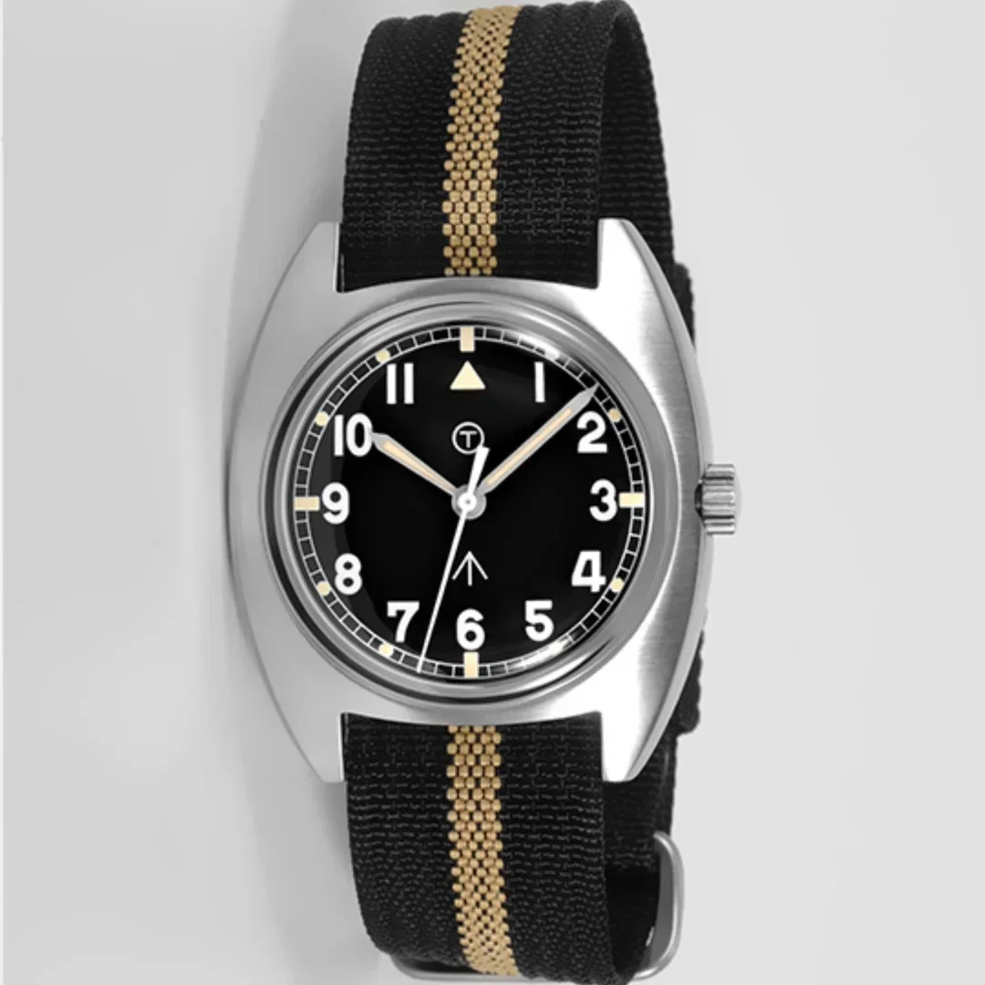 RDUNAE 2025 جديد ساعة كوارتز رجالية RA02 ميوتا سوبر 2035 خمر التخصيص هاردليكس مقاوم للماء 5ATM مضيئة Reloj Hombre