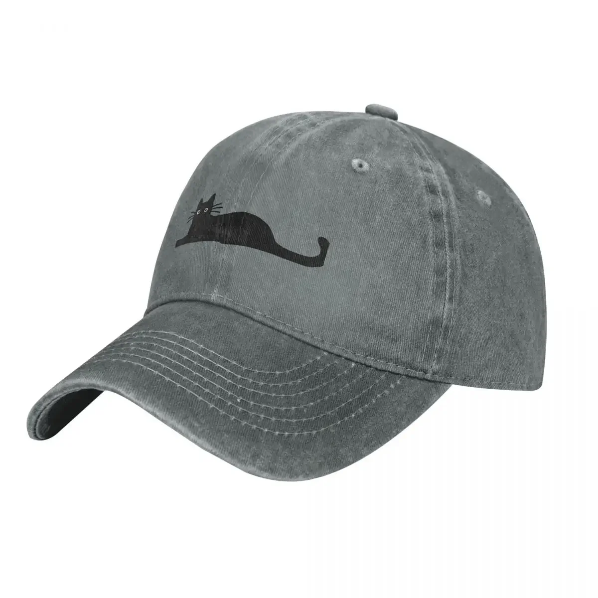 

Black Cat Cap Cowboy Hat golf Christmas hats custom cap Women's golf wear Men's