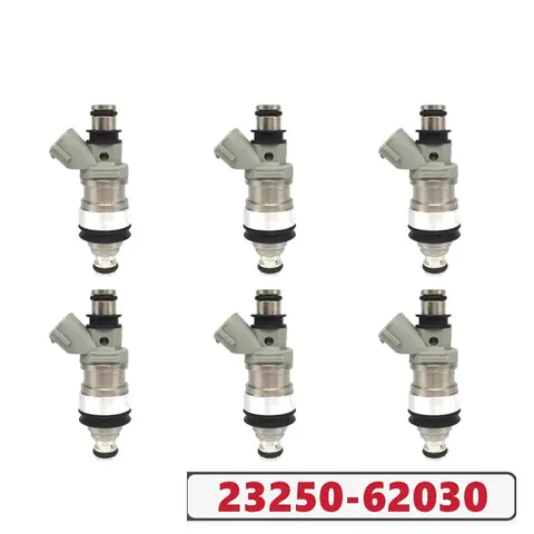 6pcs/ 23250-62030 23209-62030 Fuel Injector For TOYOTA&LEXUS LAND CRUISER 90 LC90 Camry 4RUNNER ES300 3.4L 5VZ 3.0L 3VZ
