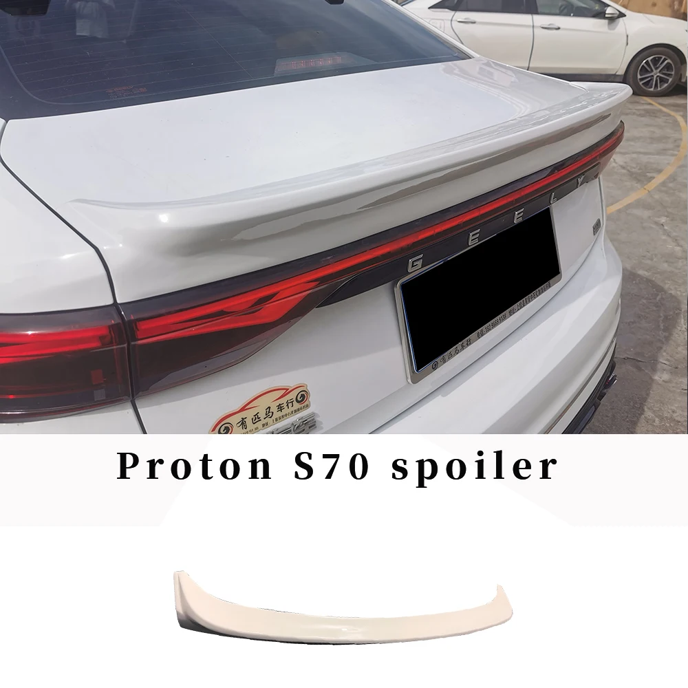 Suitable for 22-24 Geely Fourth Generation Grand Proton S70 Modified Size Surround Exhaust Front Rear Lips spoiler