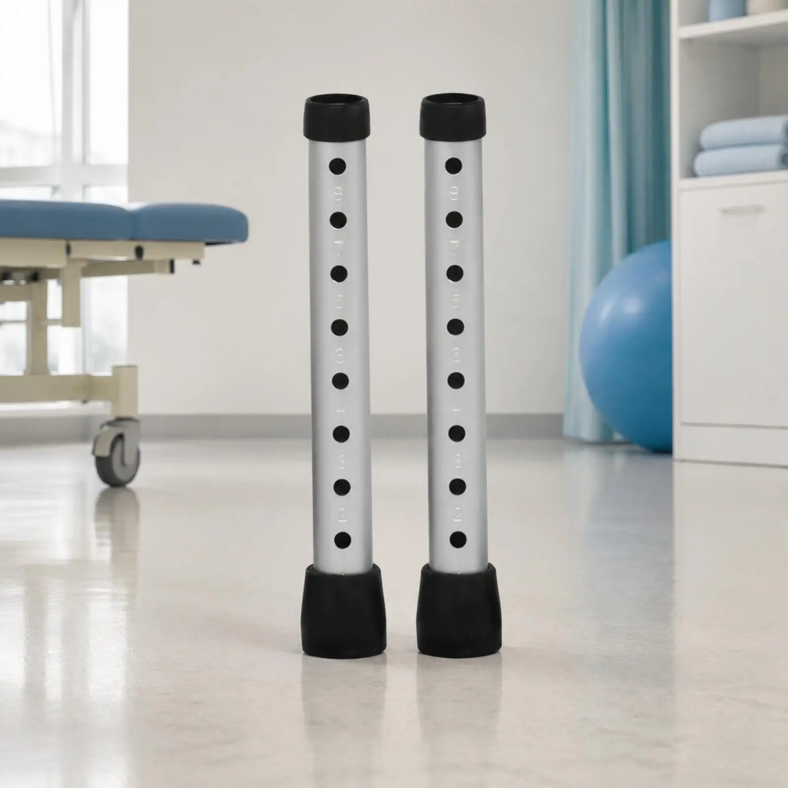 Straight Mobility Aid Replacement Leg Tube Lightweight Height-Adjustable Mobility Aid Leg Tube 2