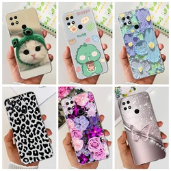 Cute Phone Case For Xiaomi Redmi 10C 10A 10 Soft Silicone TPU Back Cover For Redmi 10 (India) 10C Fundas Redmi10 10A  Bumper
