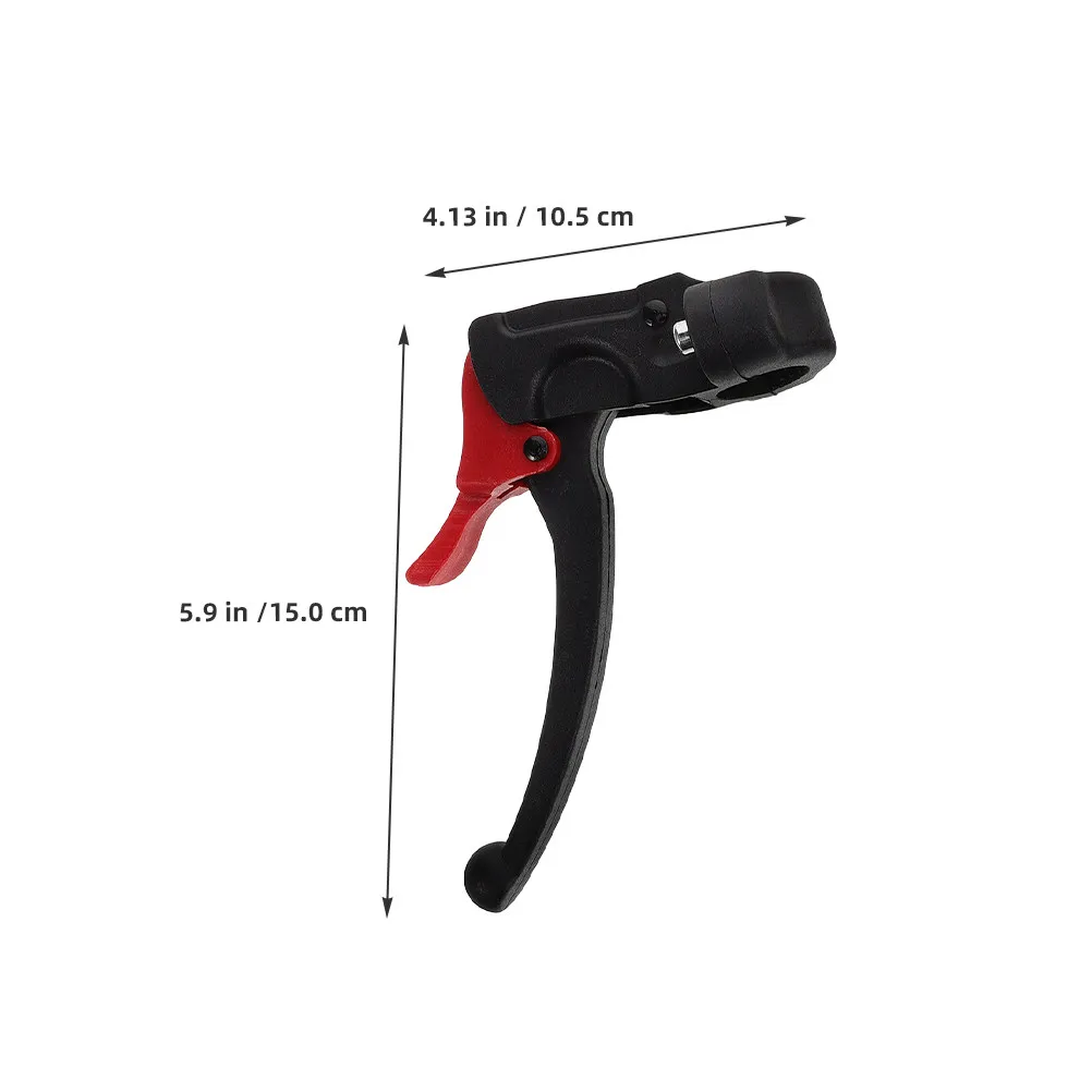 2Pairs Wheelchair Brake Handles Plastic Ergonomic Design Self-Locking for Slope Parking Manual Wheelchair Transport Chair