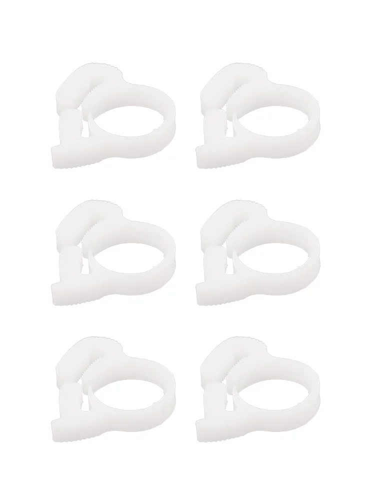 Cleaner Tool Pool Cleaner Sweep Hose Hose Clamp Hose Clamp For B15 B-15 Pool Cleaner White Color 6pcs Automatic