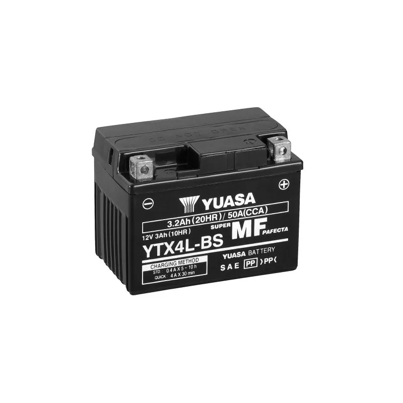 Yuasa YTX4L-BS battery maintenance-free