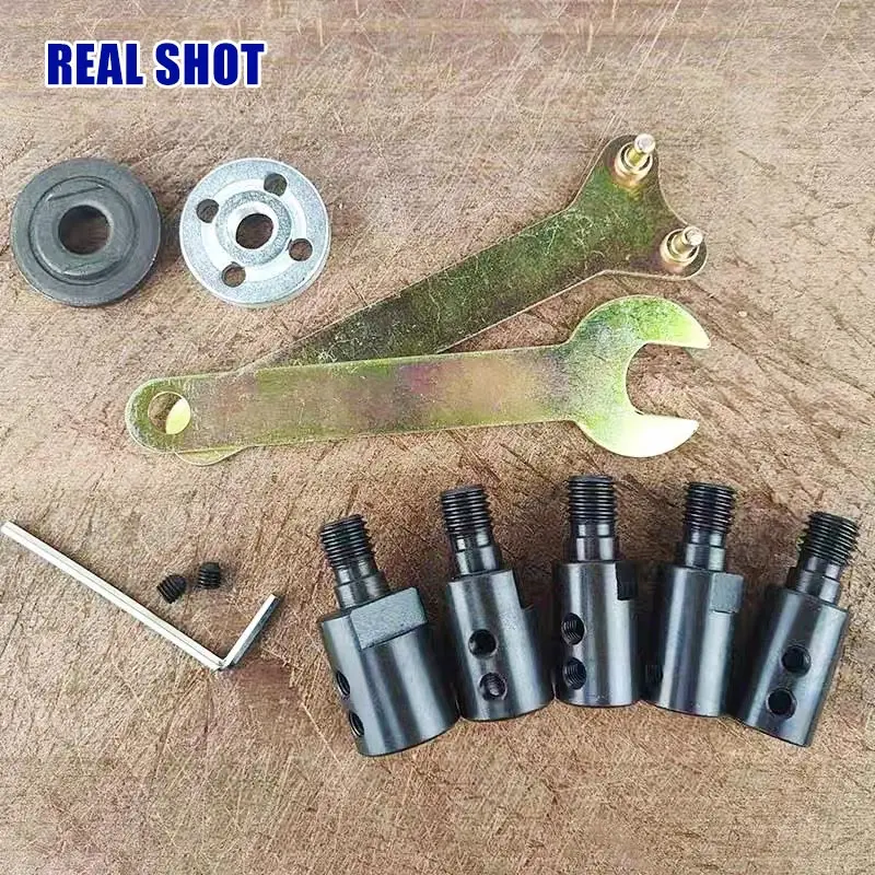 5-14mm Saw Blade Adapter M10 Saw Blade Connecting Shaft Angle Grinder Accessories Coupling Tool Universal 775Motor Multifunction